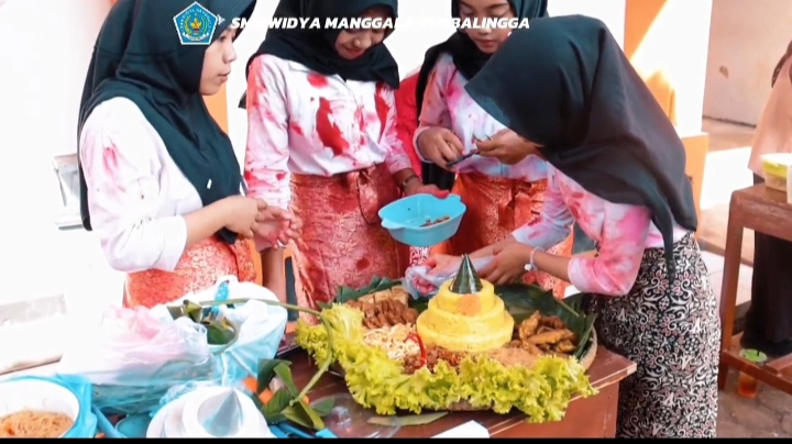 Lomba tumpeng SMK Wima